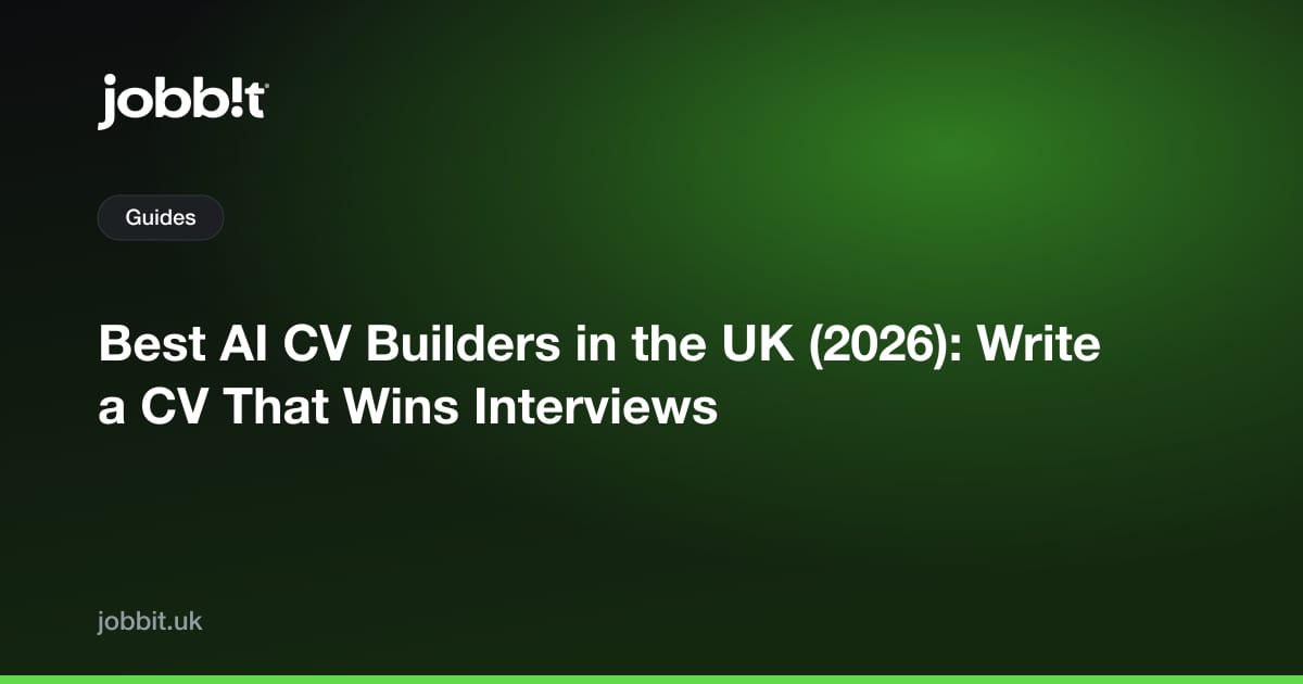 Bedste AI-CV-byggere i Storbritannien (2026): Skriv et CV, der vinder samtaler